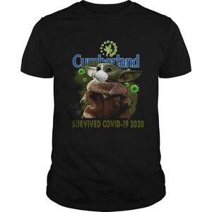 Cute Baby Yoda Cumberland Farms Survived Covid19 2020 Shirt
